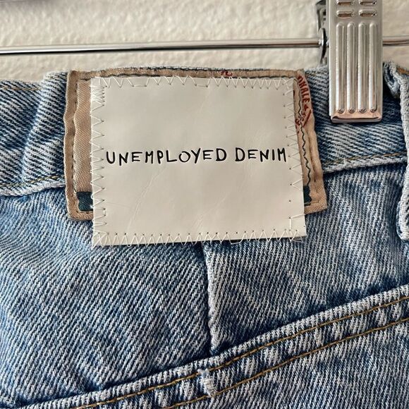 Vintage 80s UNEMPLOYED DENIM. Jeans by express size 7/8 - Picture 5 of 16